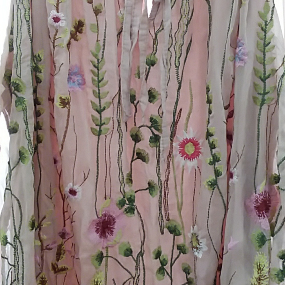 Sheer Silk Lined Top